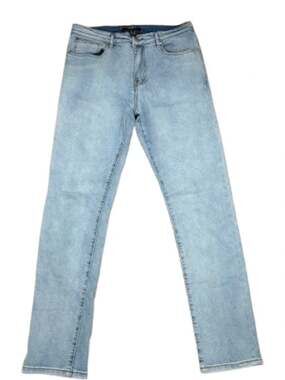 Forever 21 Men's Light Wash Slim Straight Jeans. Size 32.